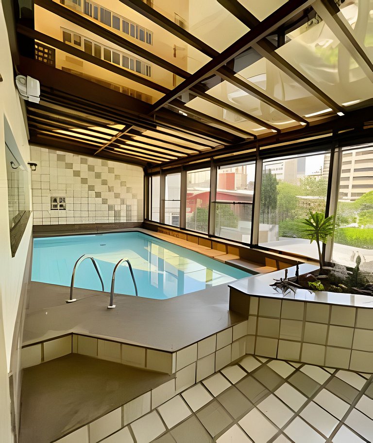 Flat incrível no NewCiti Itaim Bibi com vaga