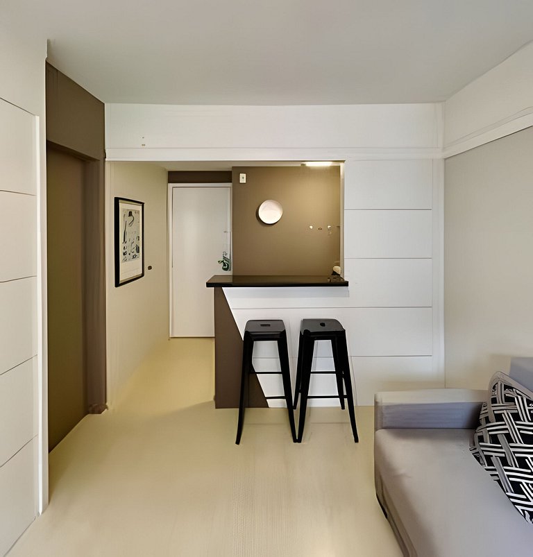 Flat incrível no NewCiti Itaim Bibi com vaga