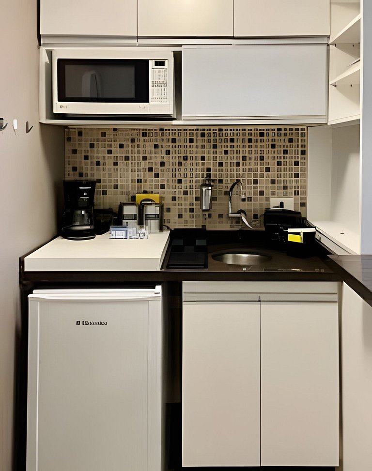 Flat incrível no NewCiti Itaim Bibi com vaga