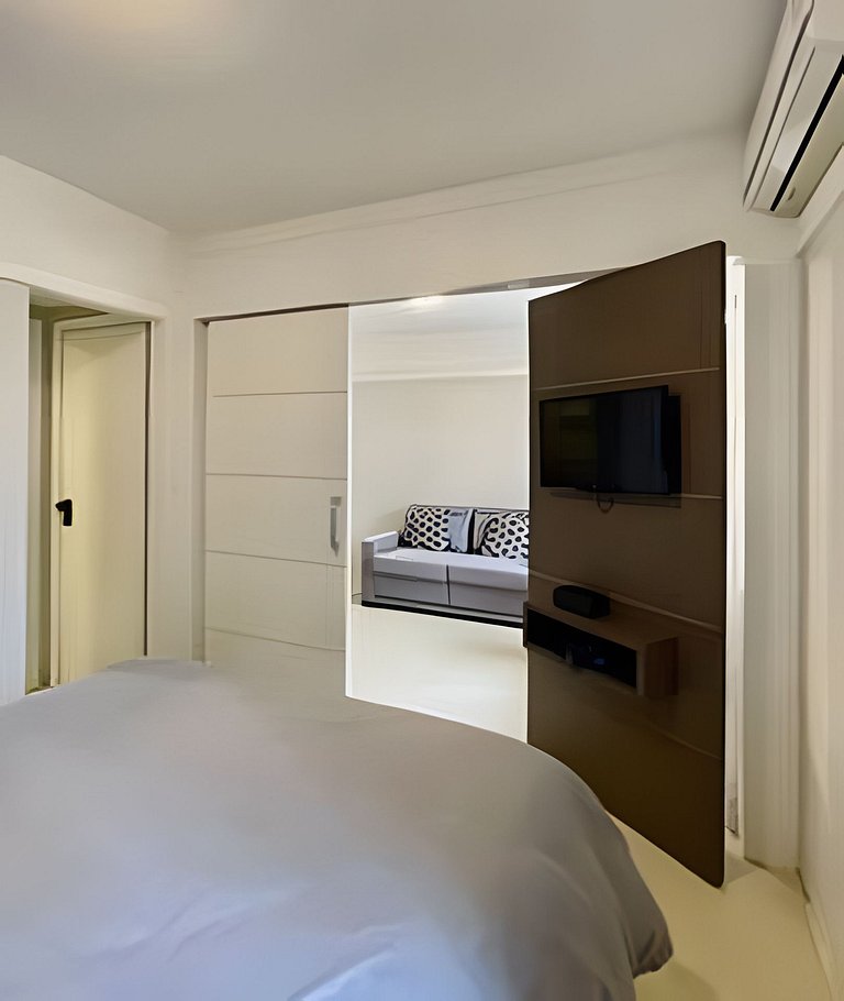 Flat incrível no NewCiti Itaim Bibi com vaga