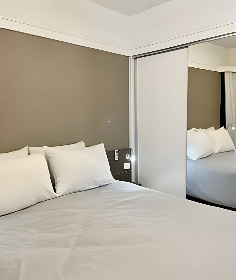 Flat incrível no NewCiti Itaim Bibi com vaga