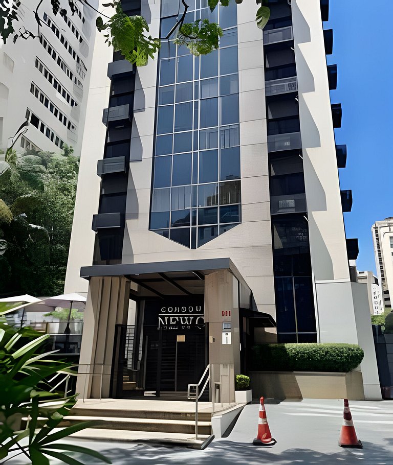 Flat incrível no NewCiti Itaim Bibi com vaga