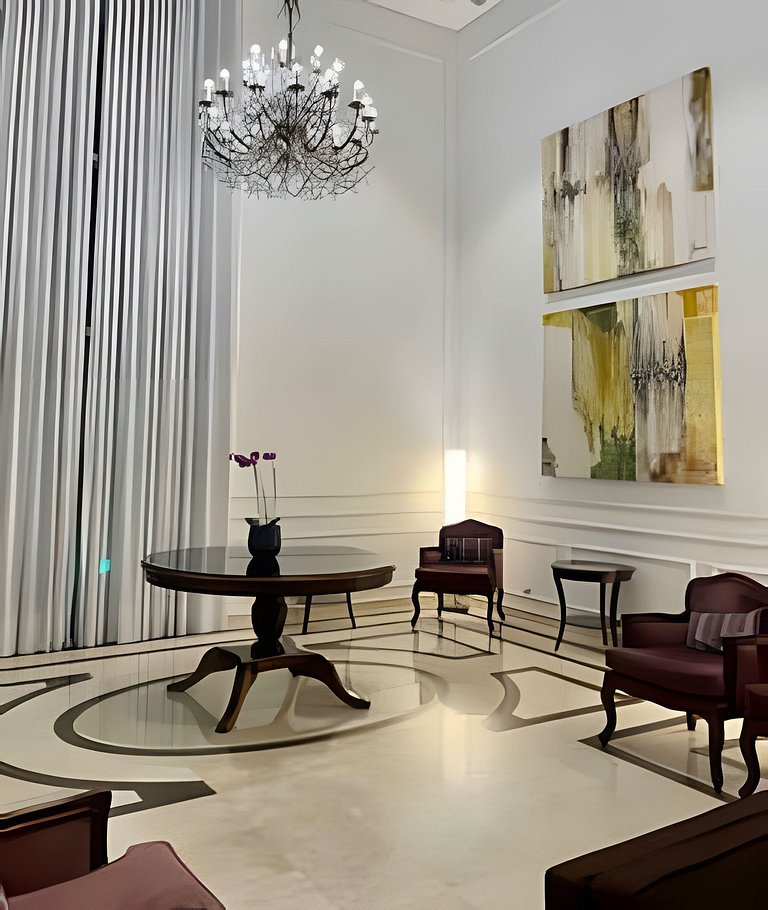 Flat no hotel QS Oscar Freire perto do HC, c/ vaga