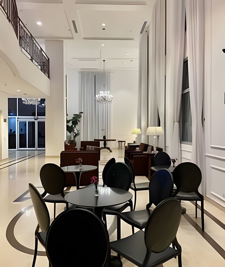 Flat no hotel QS Oscar Freire perto do HC, c/ vaga