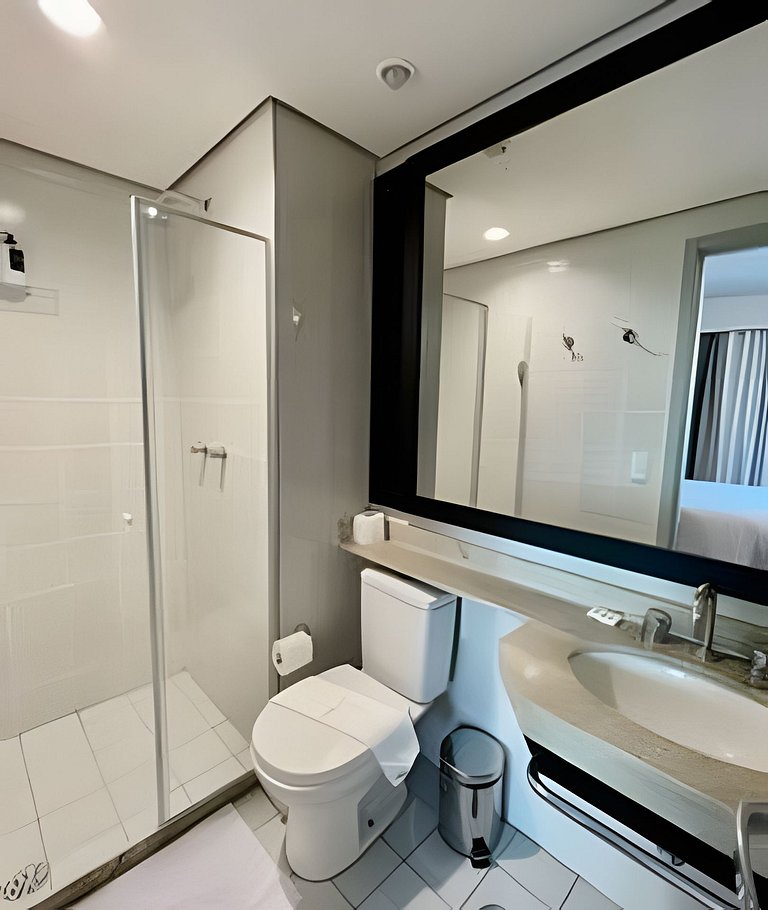 Flat luxo no hotel Mel. Ibirapuera c/ vaga