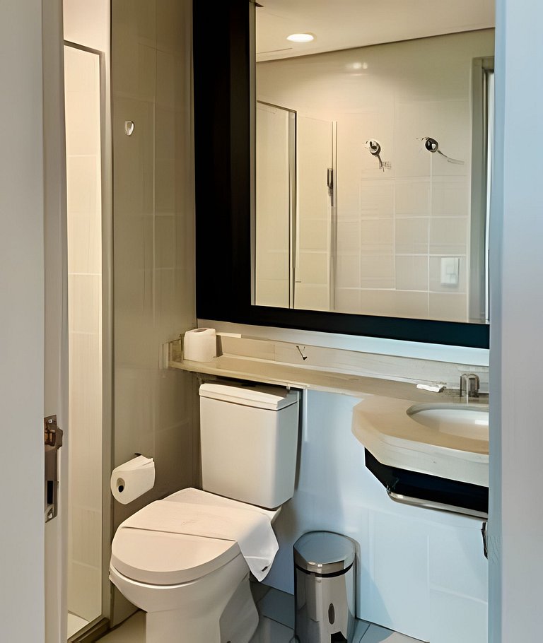 Flat luxo no hotel Mel. Ibirapuera c/ vaga
