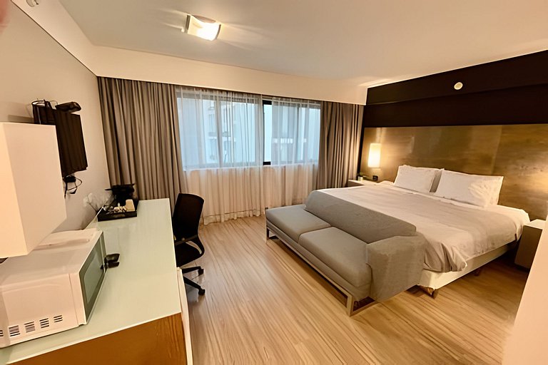 Flat luxo no hotel M. Ibirapuera, Moema