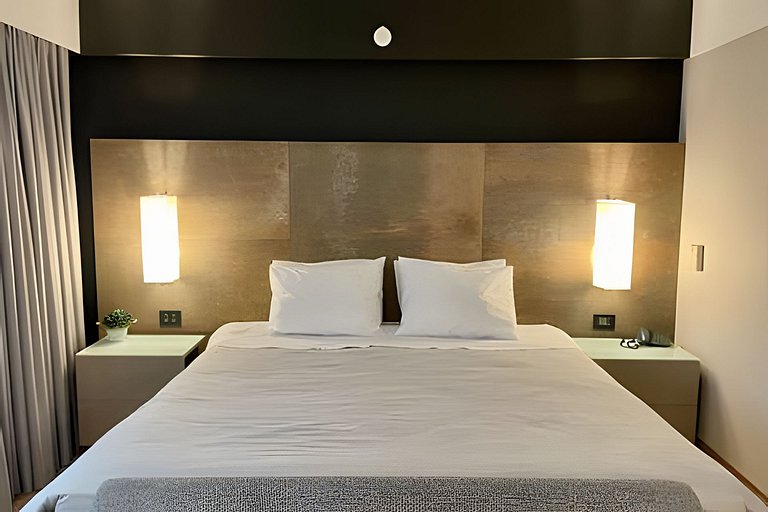 Flat luxo no hotel M. Ibirapuera, Moema