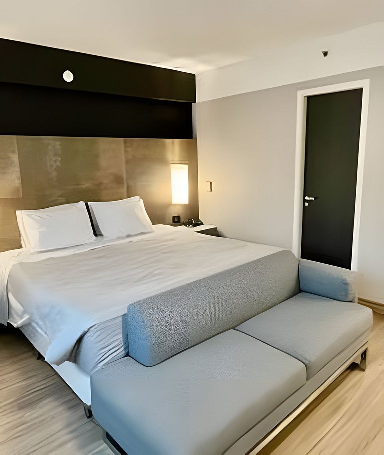 Flat luxo no hotel M. Ibirapuera, Moema