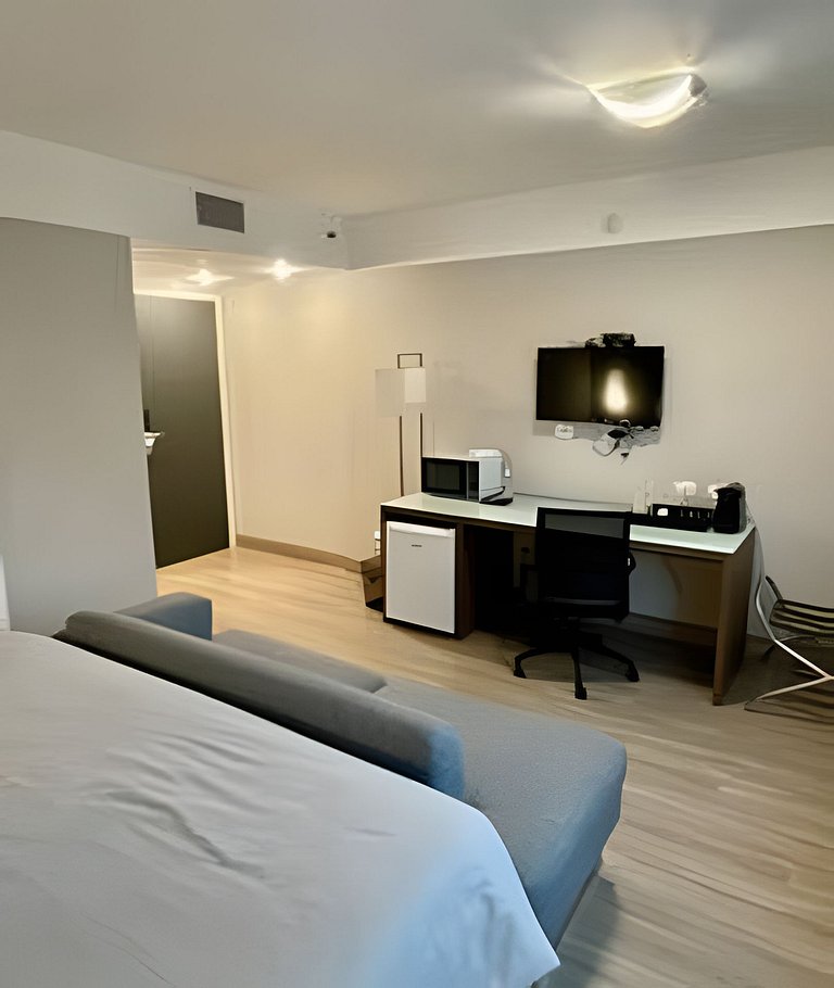 Flat luxo no hotel M. Ibirapuera, Moema