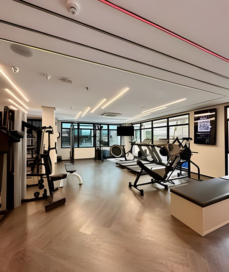 Flat luxo Hotel M. Privilege em Moema