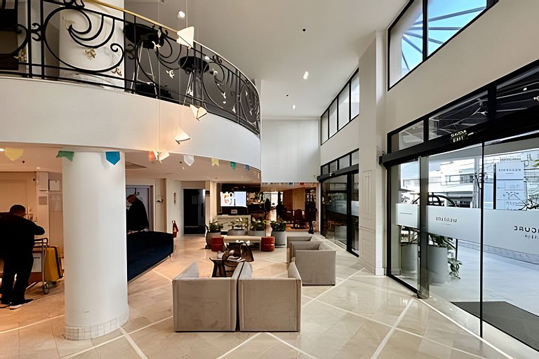 Flat luxo Hotel M. Privilege em Moema