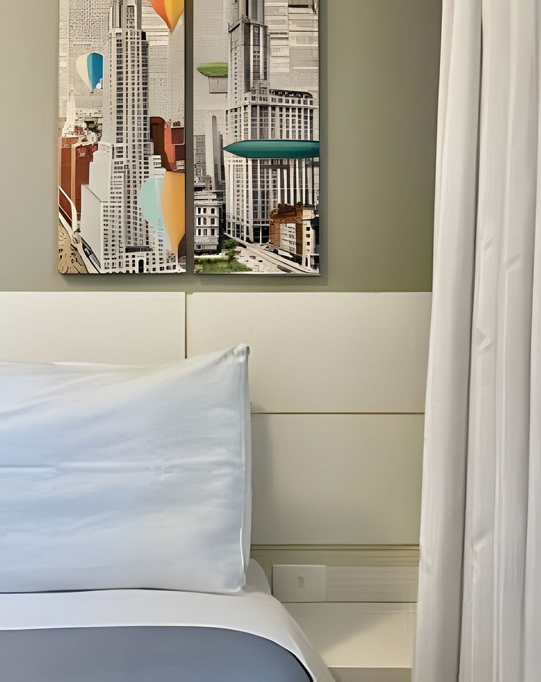 Flat luxo Hotel M. Privilege em Moema