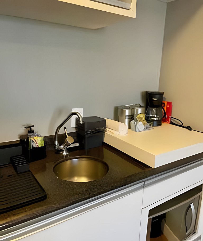 Flat luxo Hotel M. Privilege em Moema