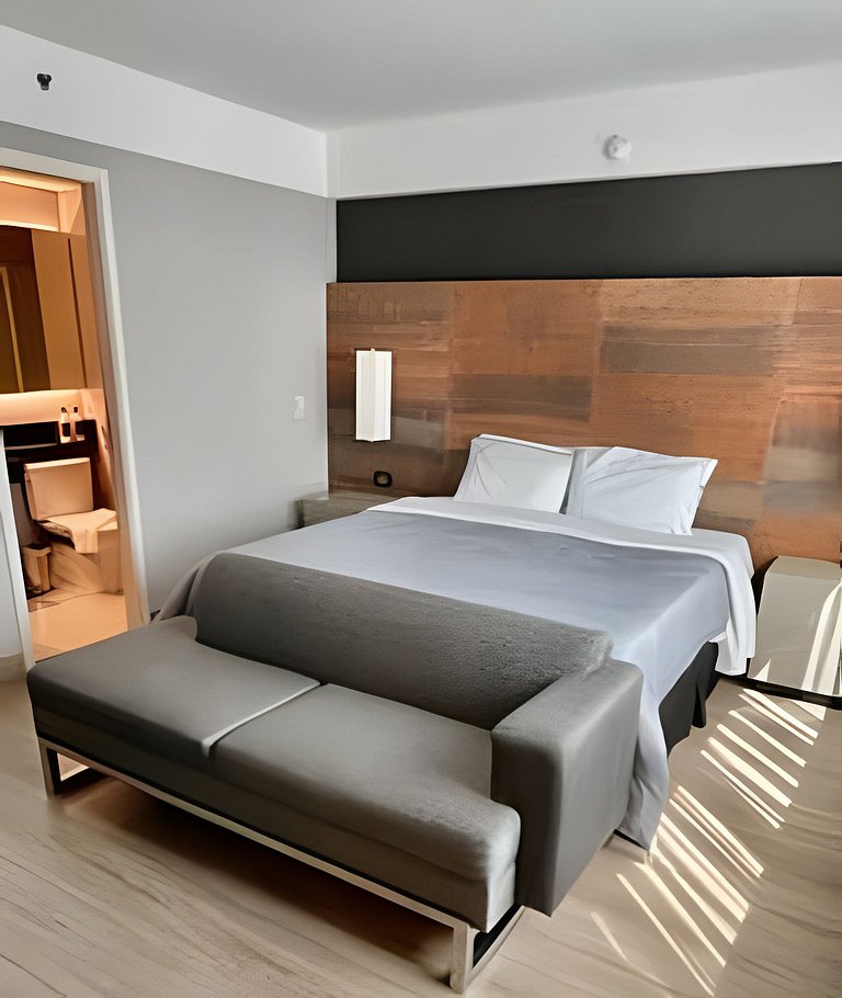 Flat particular no hotel M. Ibirapuera em Moema