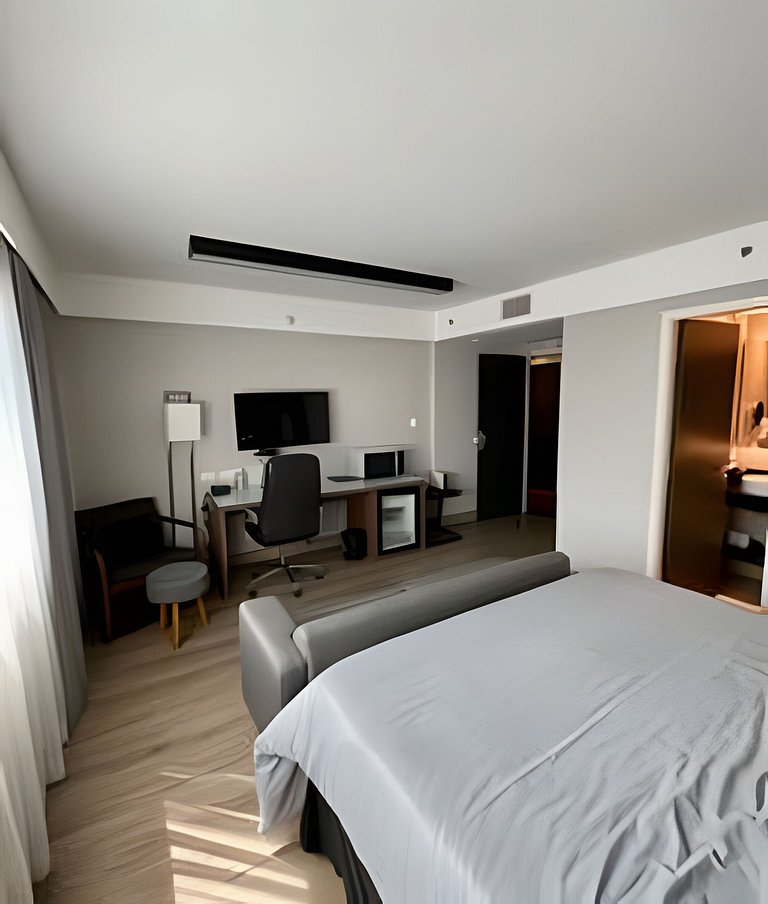 Flat particular no hotel M. Ibirapuera em Moema