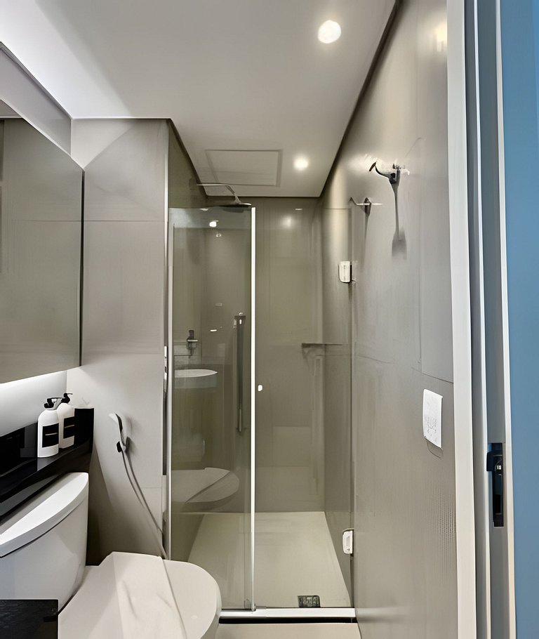 Flat particular no hotel M. Ibirapuera em Moema