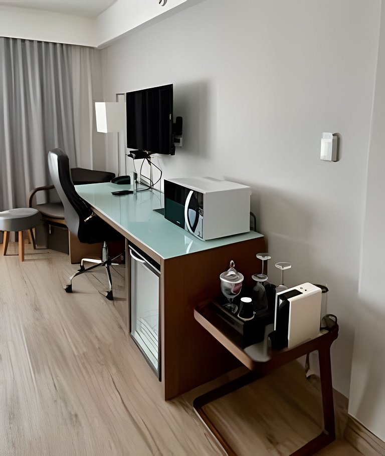 Flat particular no hotel M. Ibirapuera em Moema