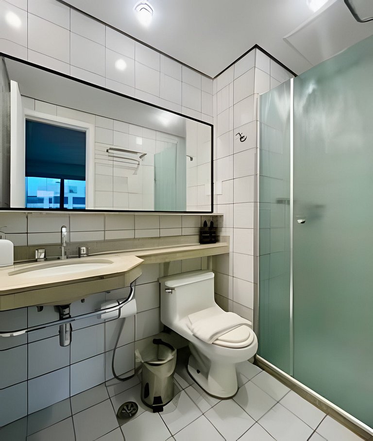 Flat no hotel Mel. Ibirapuera c/ vaga