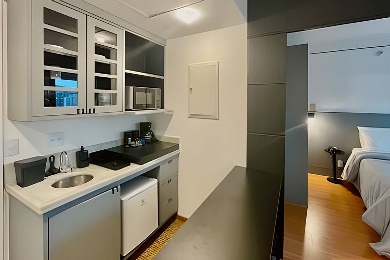 Flat no hotel Mel. Ibirapuera c/ vaga