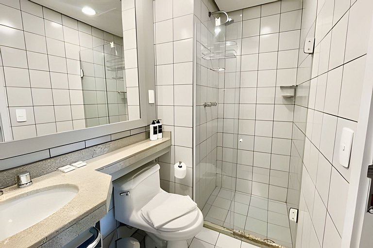 Flat incrível no hotel Mel. Ibirapuera, com vaga