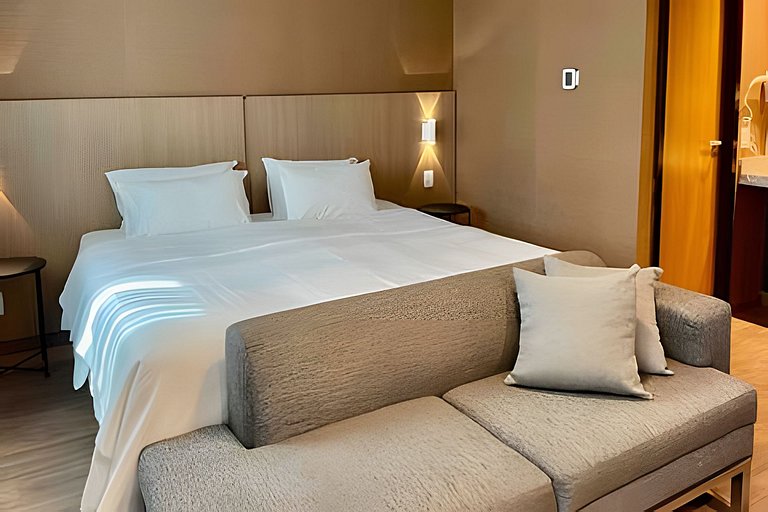 Flat incrível hotel Wynd. Ibirapuera, com vaga
