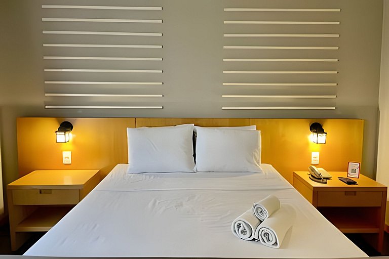 Flat incrível no Hotel Interc. Paulista c vaga