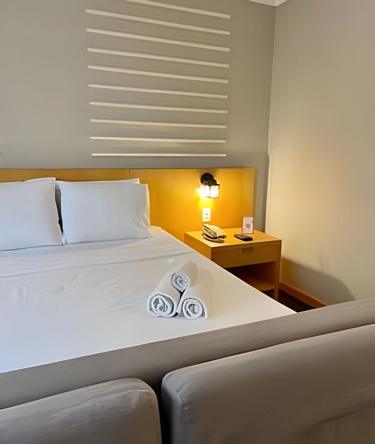 Flat incrível no Hotel Interc. Paulista c vaga