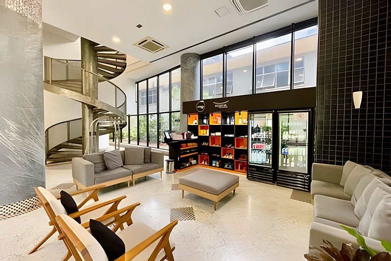 Flat particular no Interc. Interative, com vaga