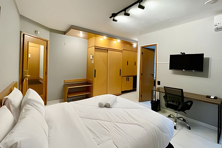 Flat particular no Interc. Interative, com vaga