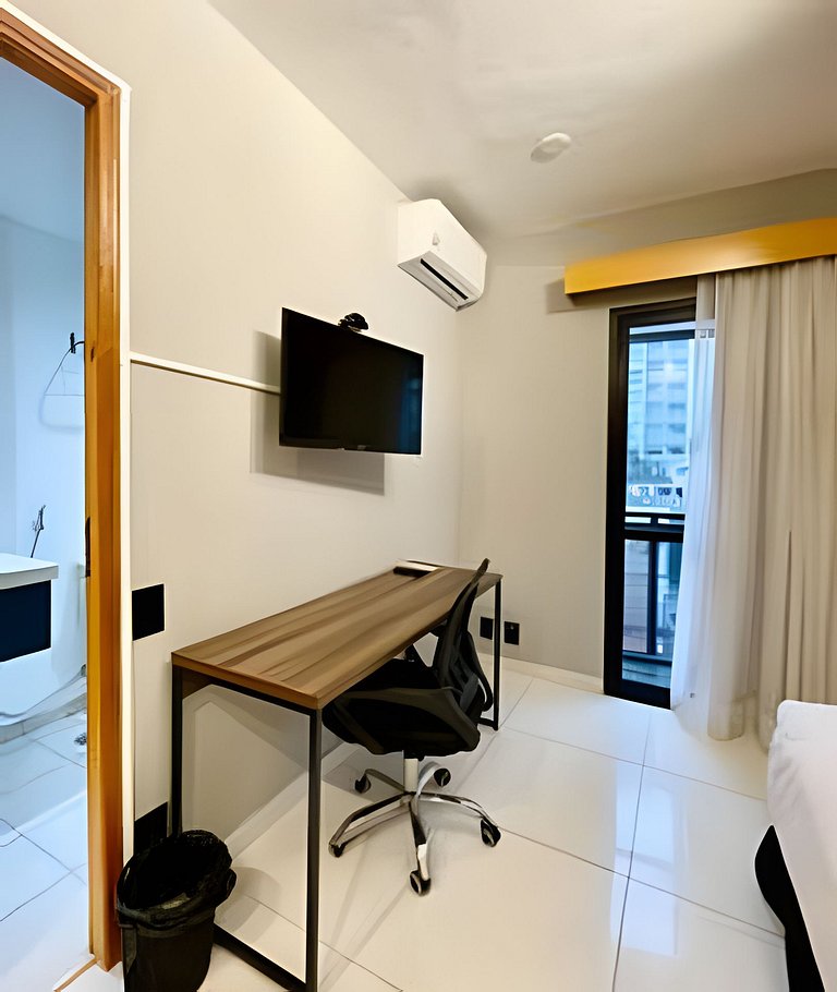 Flat particular no Interc. Interative, com vaga