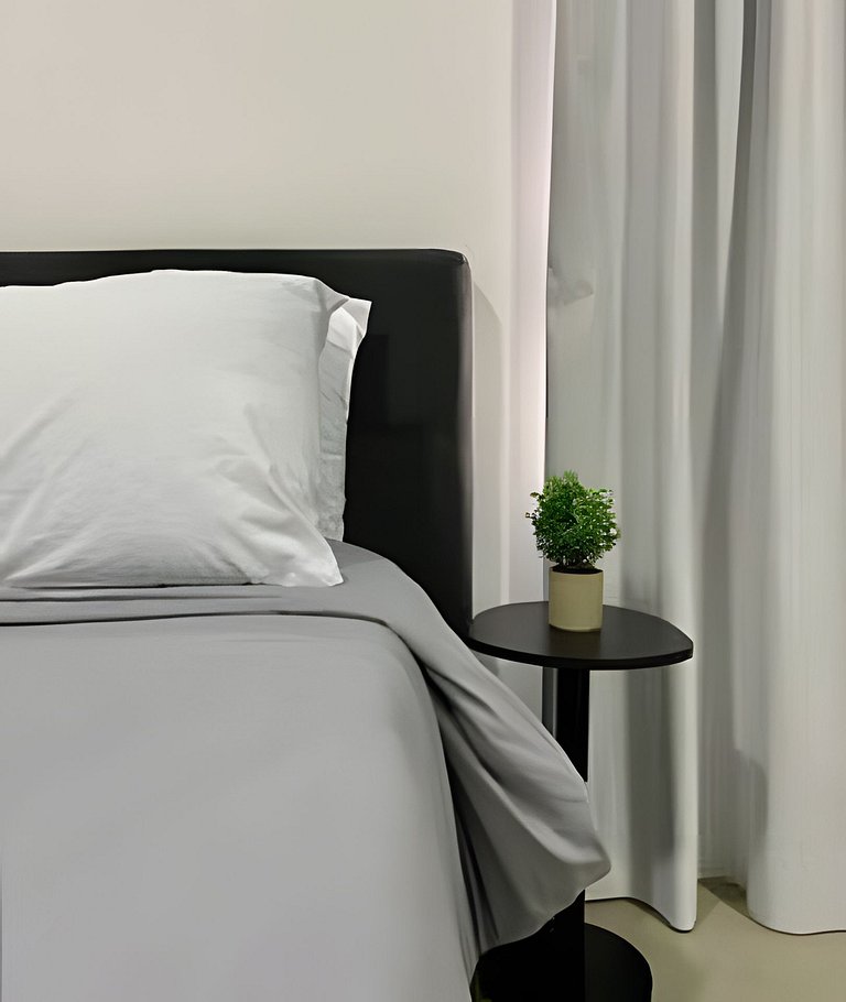 Aconchego a 8min Paulista, Piscina rooftop, AC