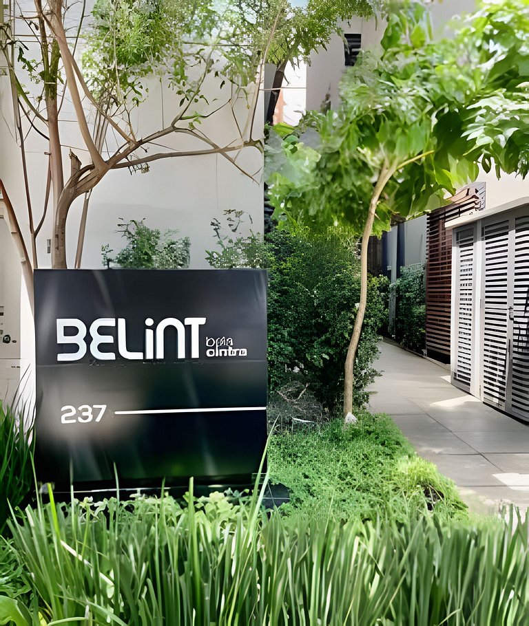 Aconchego a 8min Paulista, Piscina rooftop, AC