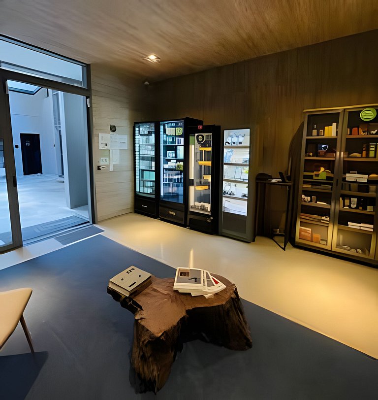 Aconchego a 8min Paulista, Piscina rooftop, AC