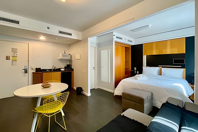 Flat aconchego no hotel Merc Privilege