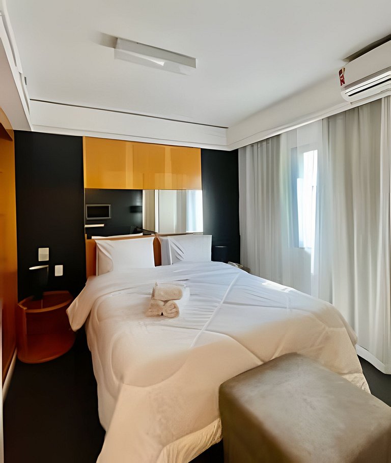 Flat aconchego no hotel Merc Privilege