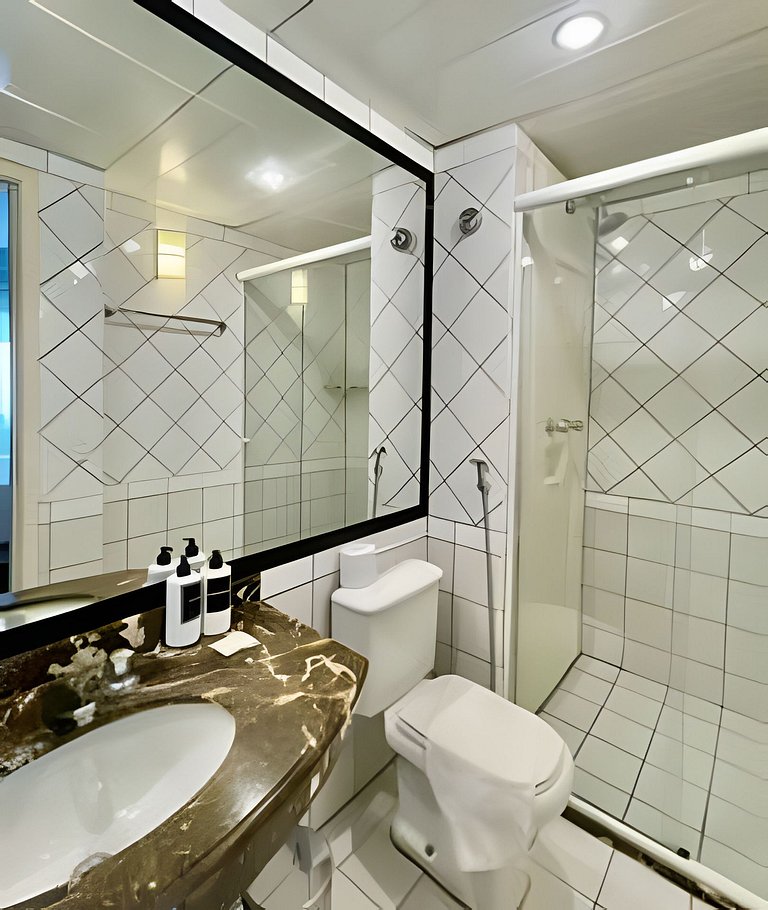 Flat aconchego no hotel Merc Privilege