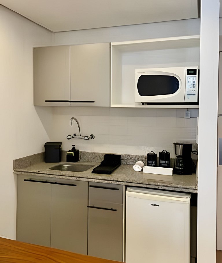 Flat no M. Times Square, em Moema c/ vaga