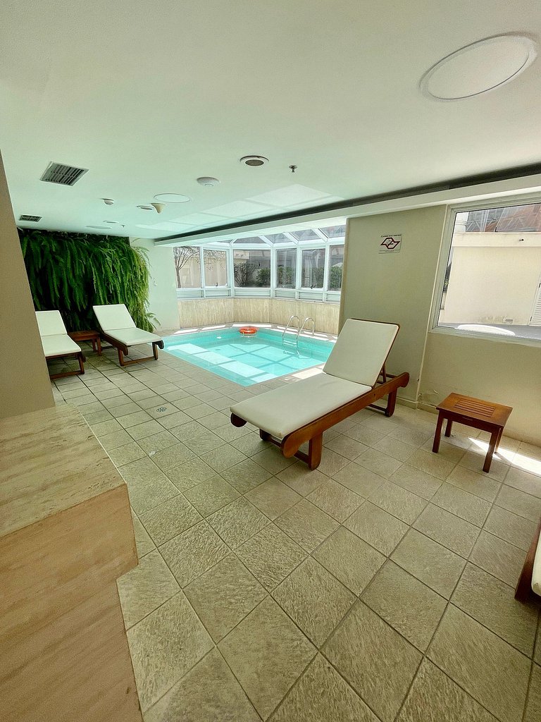 Flat 303 aconchego no Hotel Interc Paulista c vaga