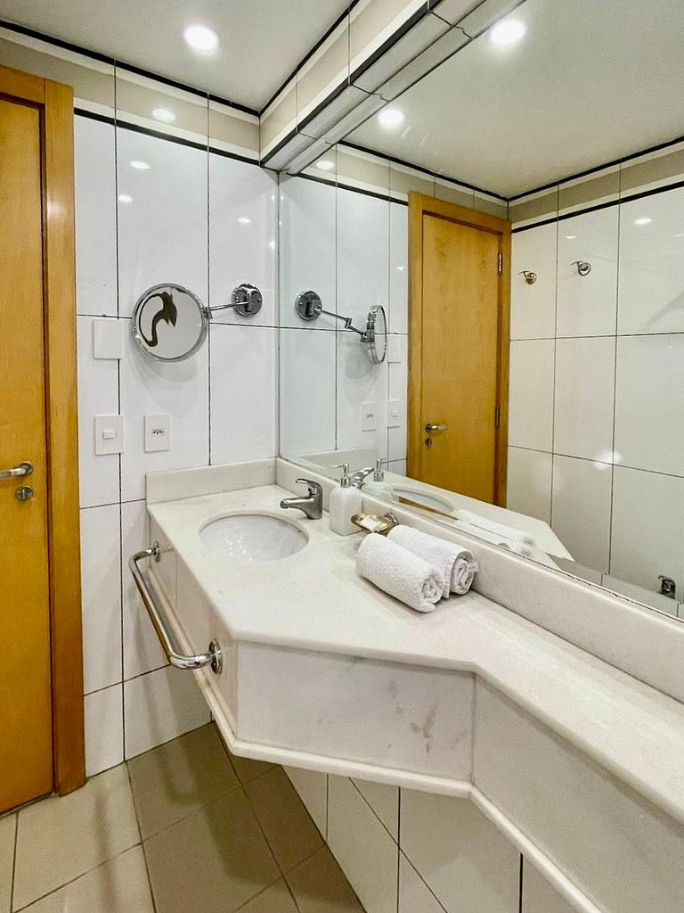 Flat 303 aconchego no Hotel Interc Paulista c vaga