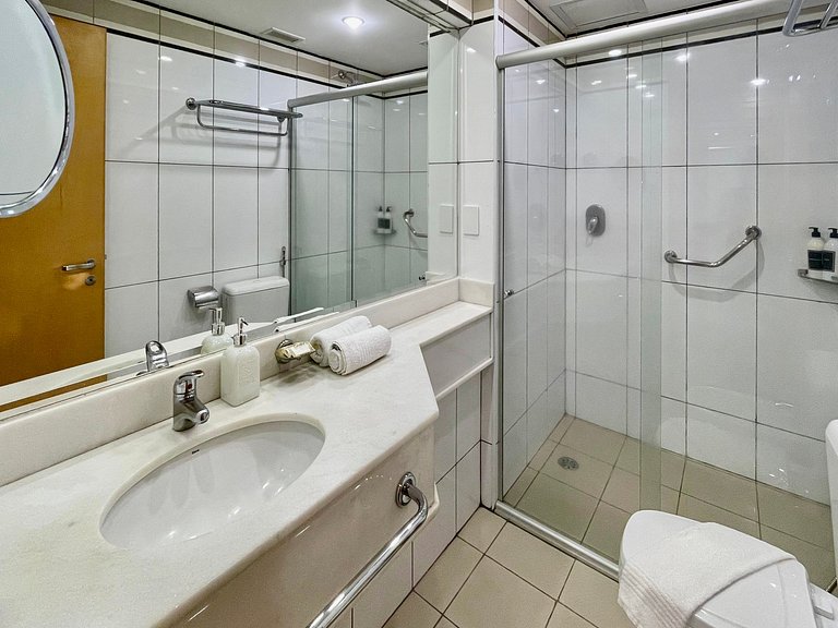 Flat 303 aconchego no Hotel Interc Paulista c vaga