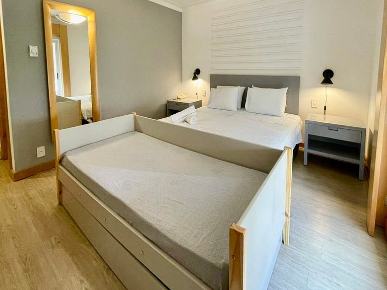 Flat 303 aconchego no Hotel Interc Paulista c vaga