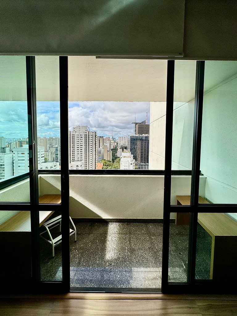 Flat incrível no B. Tree Paulista c/ vaga