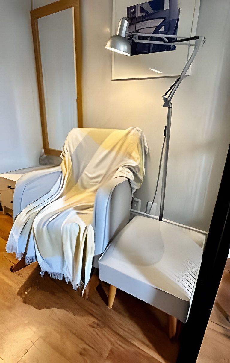 Flat charmoso no hotel Slav. Downtown c/ vaga