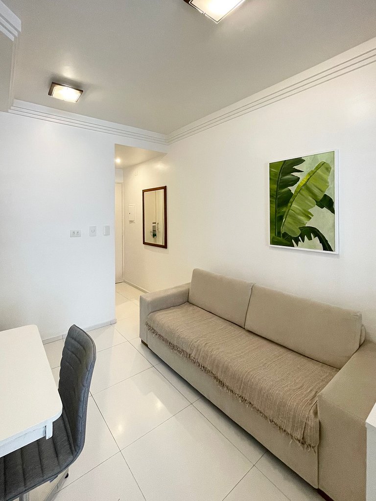 Flat próximo à Paulista, com vaga e piscina