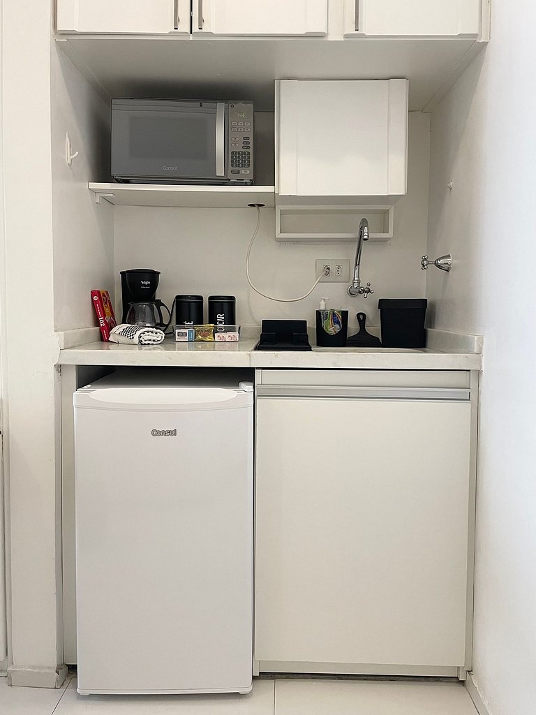 Flat próximo à Paulista, com vaga e piscina