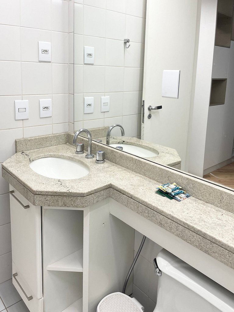 Flat espetacular no Mel. Ibirapuera, com vaga